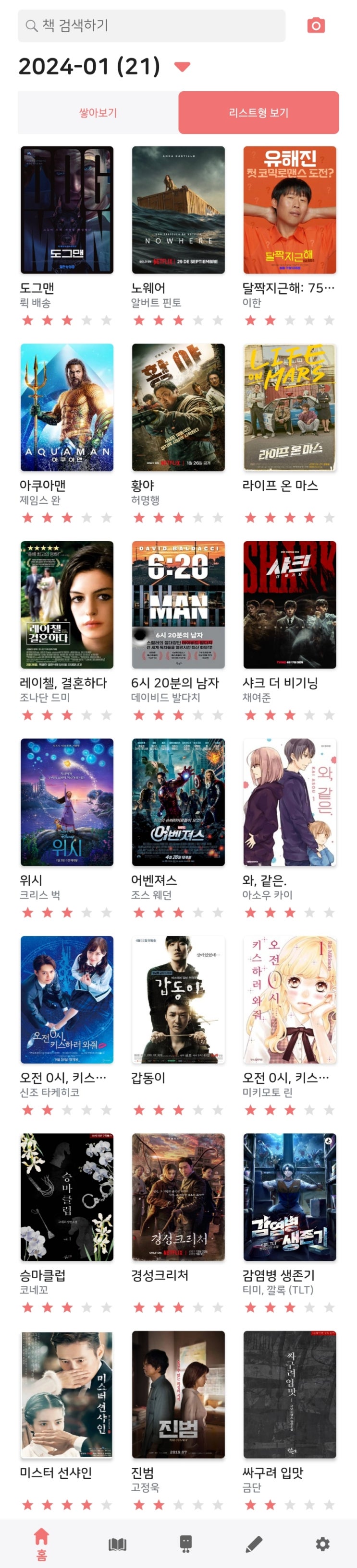  문화생활 <2024년 01월 결산>
