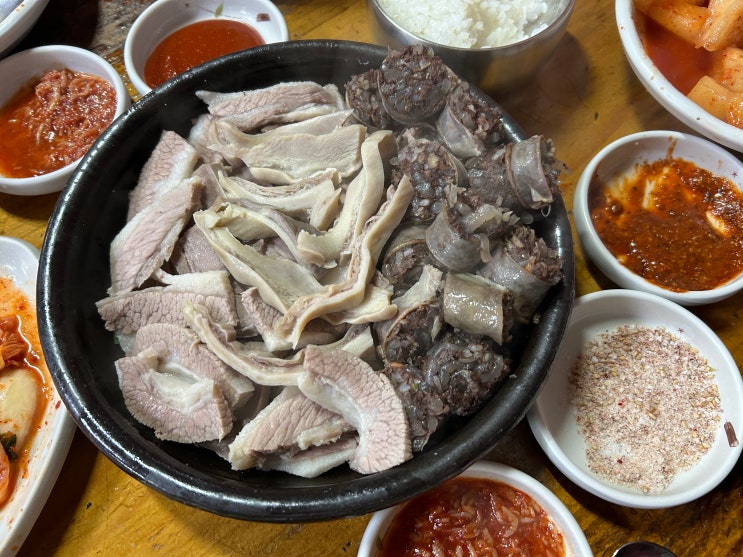  의정부 시내 순대국 맛집 충남순대국 (순대국/머릿고기+순대)