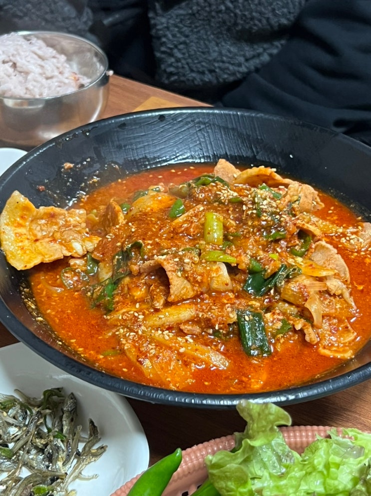 부산심야식당 서면 일번가 24시밥집 ,술집 두루치기맛집 경북식당