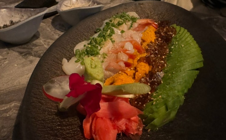  분당미금 한식주점 카리 우니사합에 와규타다끼 안주 찐 맛집