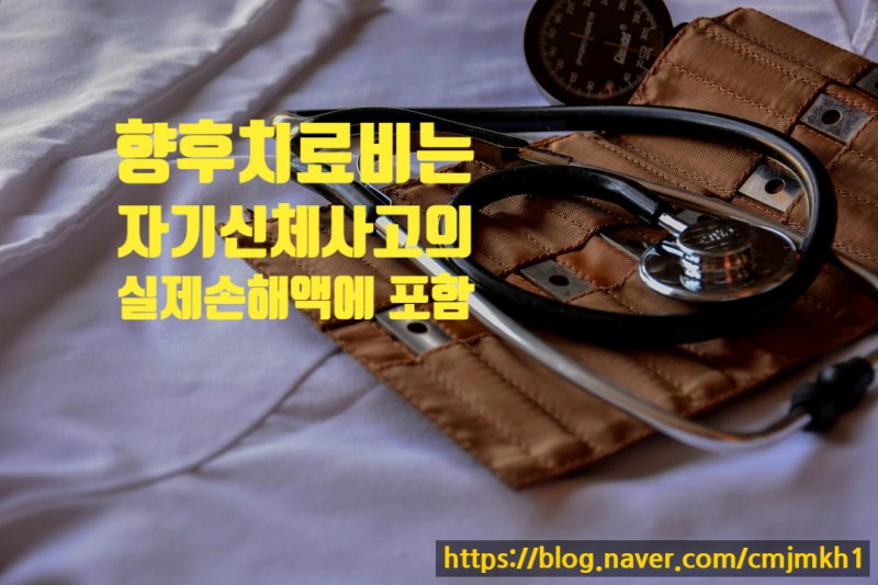 향후 치료비 치료관계비