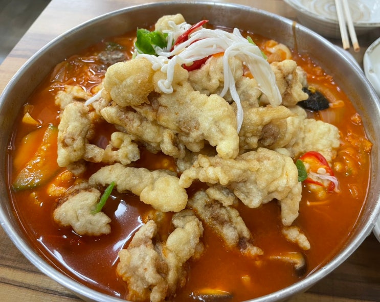 동인천 맛집 고추짬뽕 시키면 탕수육은 덤 회빈루