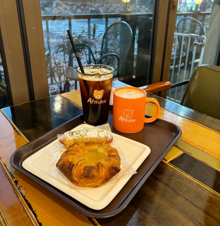 용인 서천 베이커리카페 아뜨베 경희대점 애견동반 가능