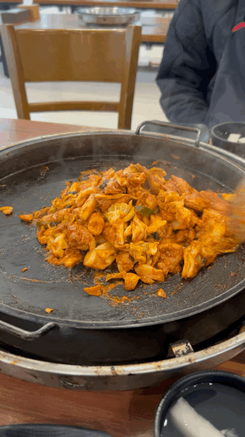 [춘천] 강촌 닭갈비 맛집 강촌우미숯불닭갈비 최고! 후기