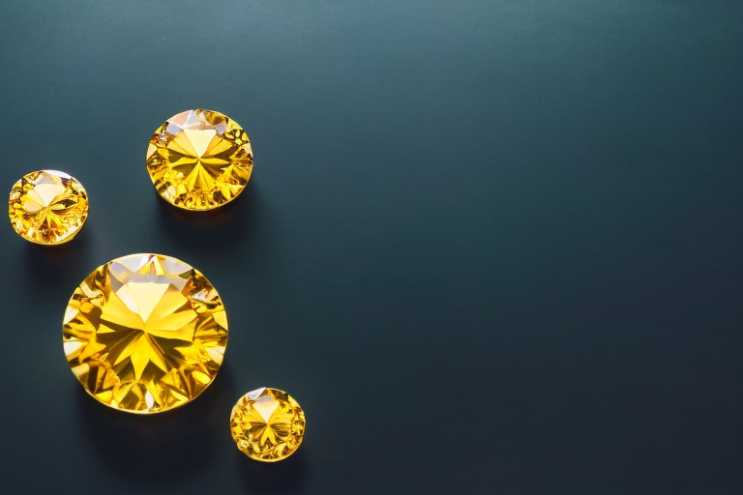 [Ai Greem] 사물_보석 045: Free commercially available images of Topaz and Yellow Gems, Yellow Jewelry