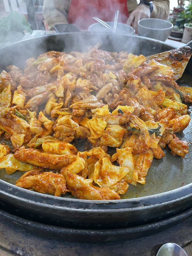 가평 여행 가평군청 주변 현지인 닭갈비 맛집 식당 추천 한미춘천닭갈비