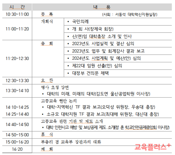 <b>대교협</b>, 31일 더케이 호텔서울에서 <b>정기총회</b>