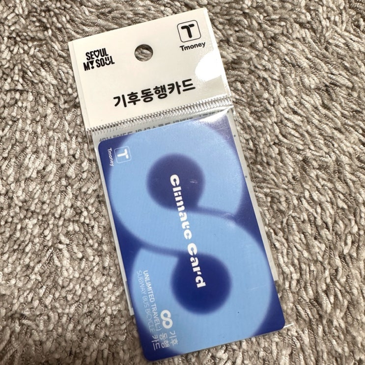  [기후동행카드 구매처 및 등록방법]