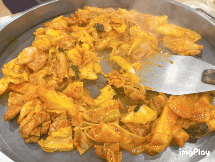  배달과 포장이 가능한 "춘천 대영닭갈비 문막점"