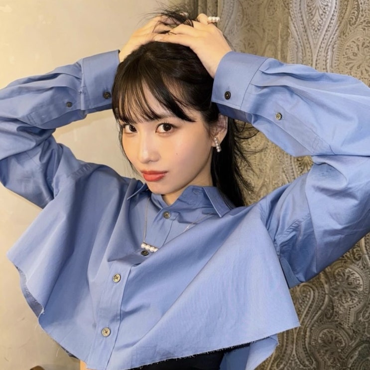 트와이스 모모 타사키 진주목걸이, 진주귀걸이, 진주반지 진주 세트 총 가격은?