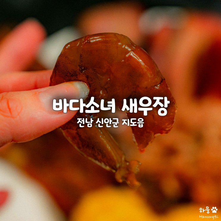  술안주겸 밥도둑집반찬 추천 바다소녀 간장새우장