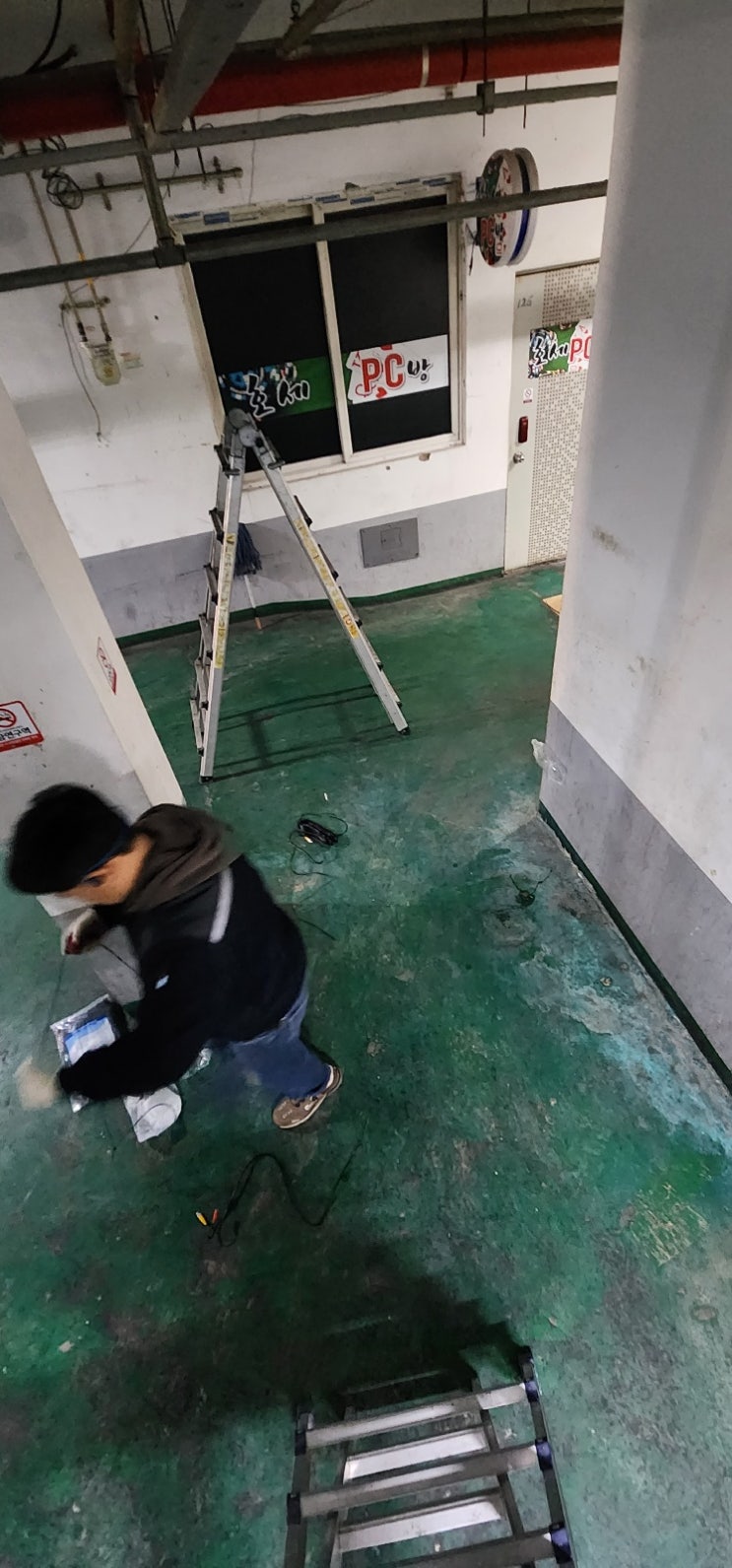  상가 주차장 cctv 설치