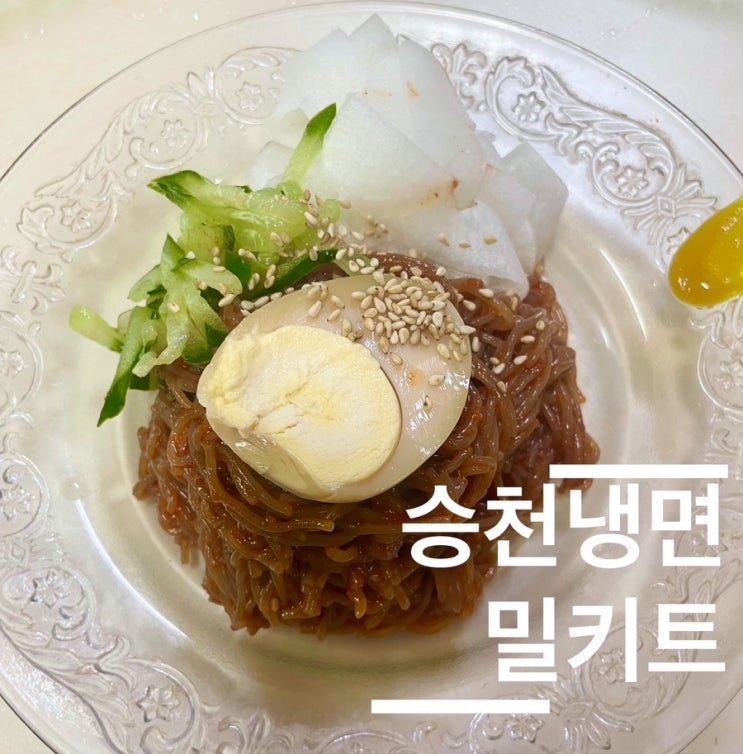  [승천냉면] 냉면밀키트 비빔냉면 프리미엄1팩(2인분)