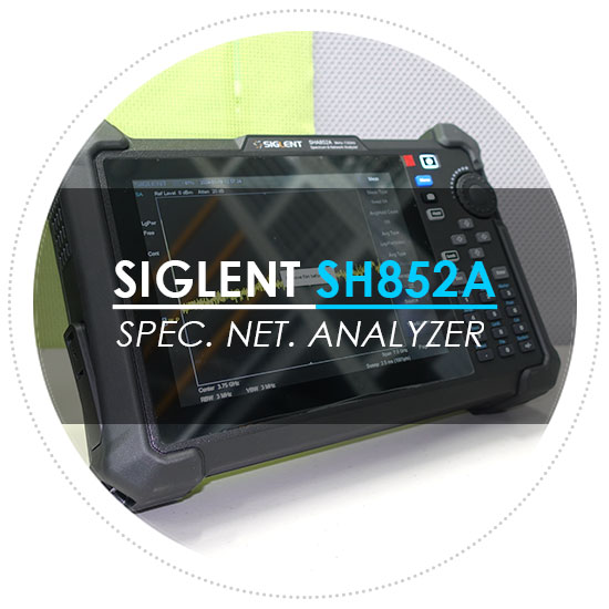 신품계측기 / 시글런트/ SIGLENT SHA852A 휴대용 스펙트럼분석기/네트워크분석기 입고!