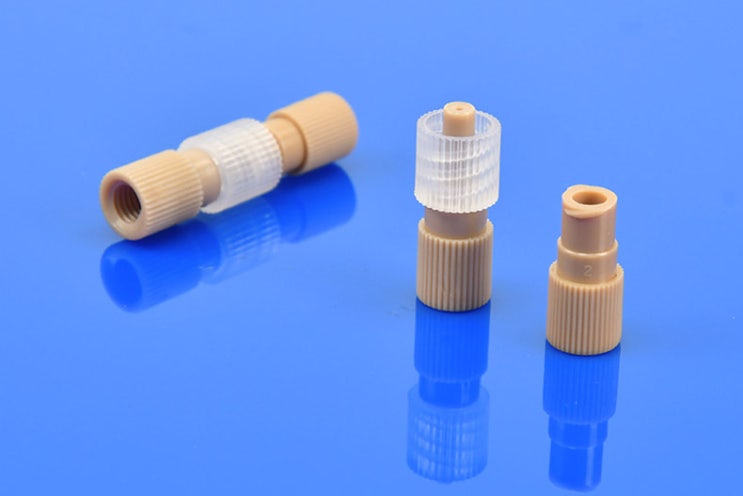  [Fitting] PEEK Luer Adapter Fitting Connector UNF 나사탭 아답터 피팅 PEEK 재질 UNF Thread