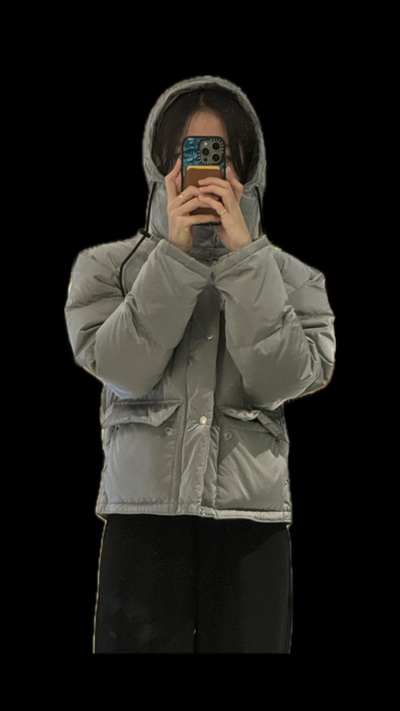  [리뷰] 구스 다운 숏패딩 _ 몽돌 (Mongdol)