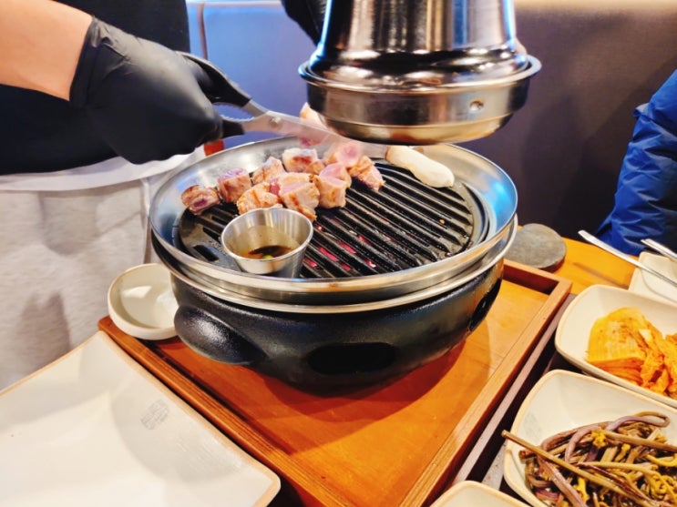  서산 고깃집 구워주는 한돈맛집 고반식당