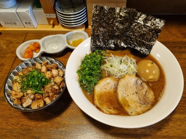  강동구 둔촌동역 근처 서울 라멘 맛집 멘야센 센라멘 내돈내산 후기