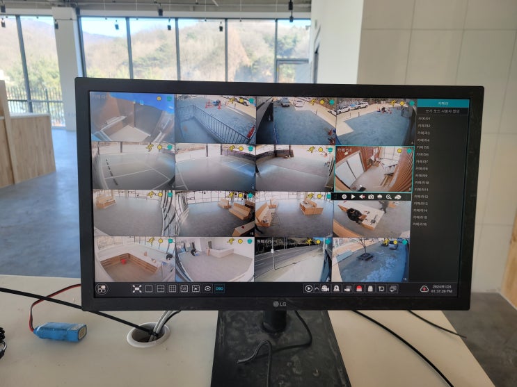 고양 덕양구 오금동 상가 500만 화소 CCTV 16채널 설치