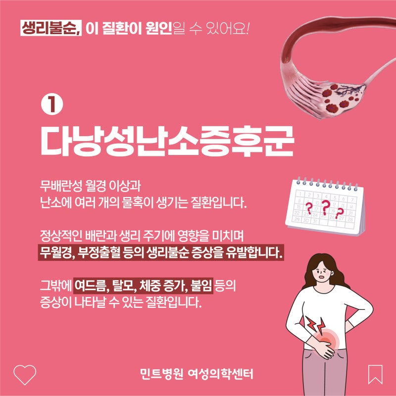 월경불순 및 내부건강 개선