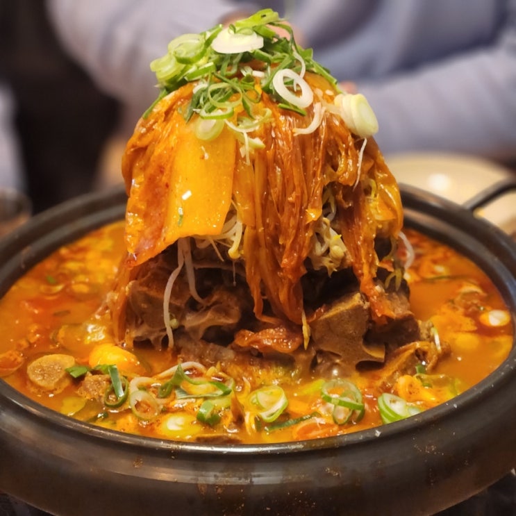  건대맛집 화양동 감자탕, 사장님이 손이 커서 통큰감자탕