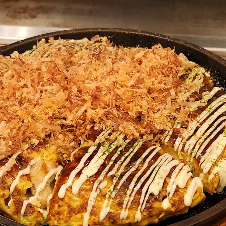  일본 디즈니랜드 오꼬노미야끼 맛집