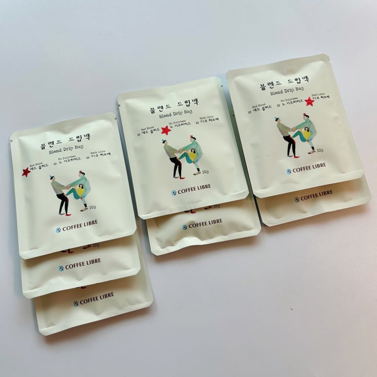 커피 리브레 블렌드 드립백 원두가 맛있는 홈카페 커피 메뉴 추천