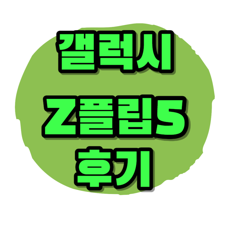 갤럭시 Z플립5 그라파이트 색상 할인 후기