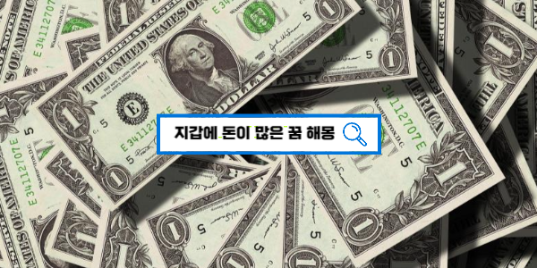  [꿈해몽풀이] 지갑에 돈이 많은꿈 지갑을 잃어버린꿈 상황별 꿈 지갑꿈