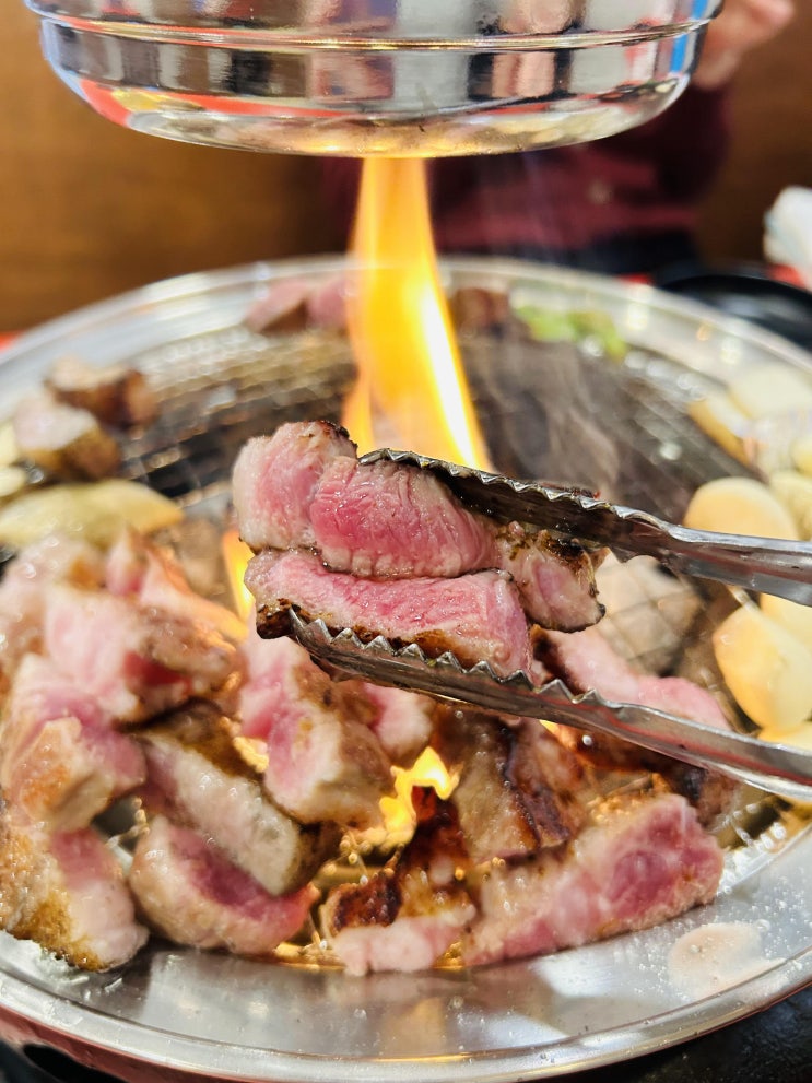  동인천모임 회식장소 추천 동인천 맛집 숯불식당