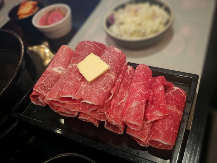  발산역 맛집 소고기 스키야키 맛집 옥소반 마곡본점