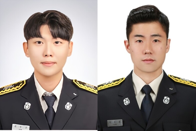 <b>순직 소방관</b> 영전에 예비 소방관 “앞장서 국민 지키는 후임... 