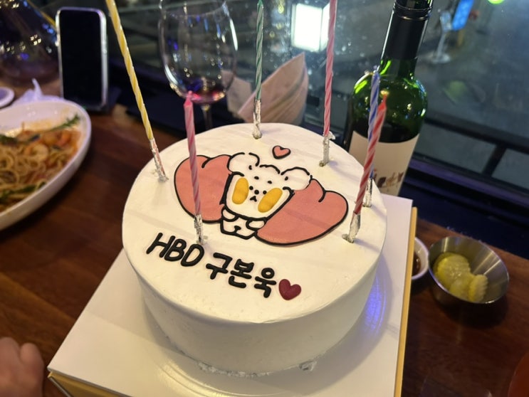  [부평 주문 제작 케이크] 고망고에서 남자친구 생일케이크 제작
