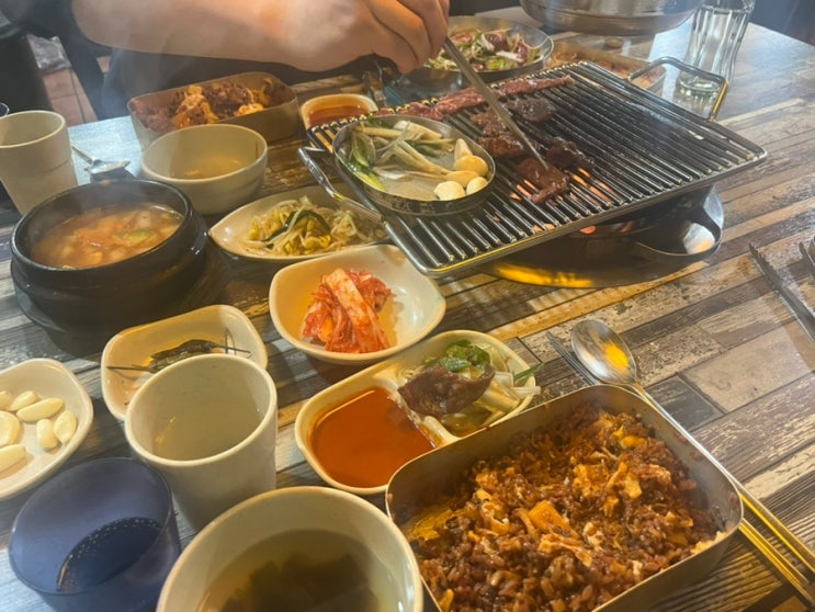 부천 심곡동 돼지 부속고기 갈매기&뽈살 존맛집 ( 부천 - 구일산장군집 ) / 내돈내산