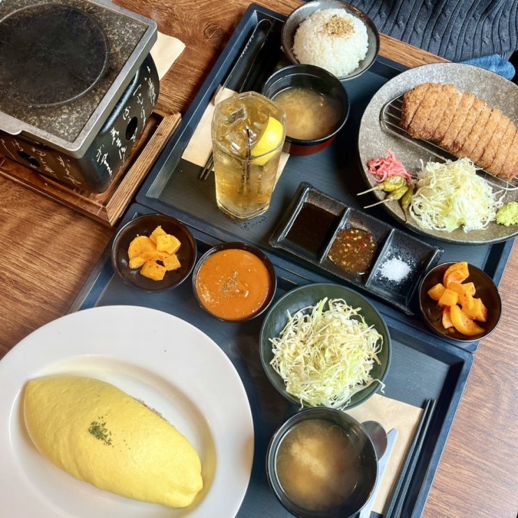  후라토 식당 / 일본식 오므라이스 규카츠 호계동맛집추천, 점심 범계데이트로 방문후기