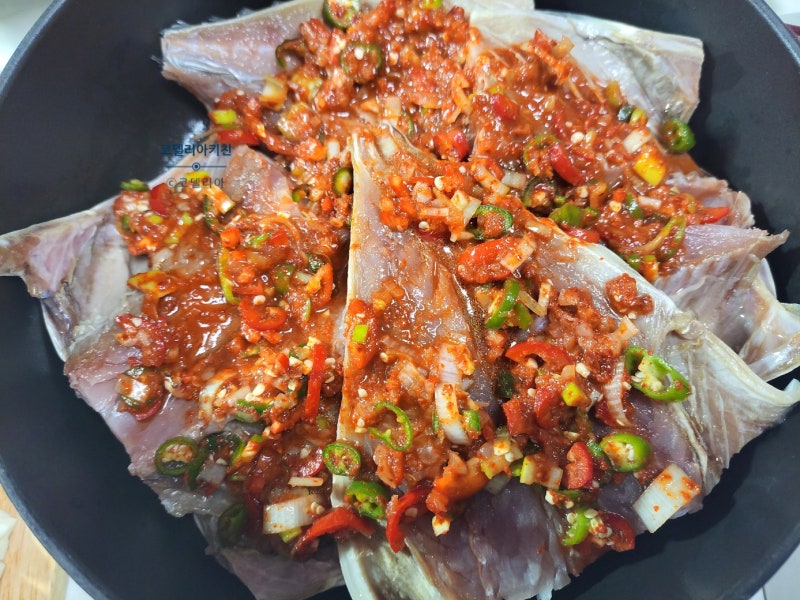 자반고등어찜만드는법 자반고등어찜 레시피 자반고등어손질