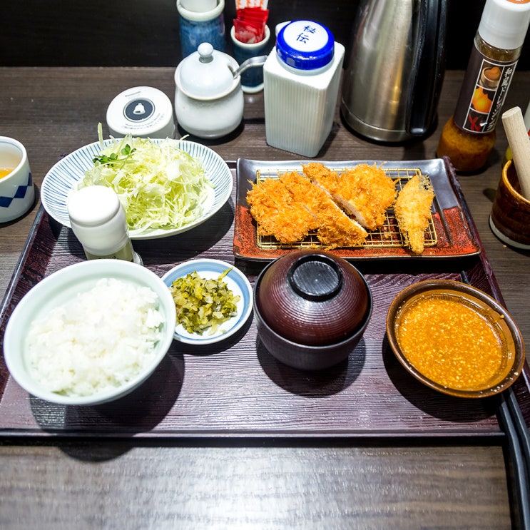  후쿠오카 텐진역 맛집 하마카츠 돈카츠