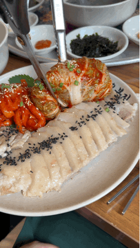  코엑스 맛집 오봉집 삼성점에서 직화낙지 보삼 막국수까지