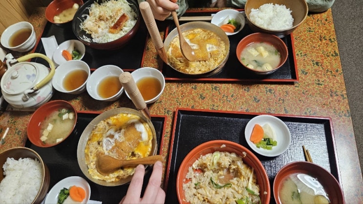  후쿠오카 오호리 공원 맛집 ㅡ 카츠니 이시하라 카츠동 돈까스요리