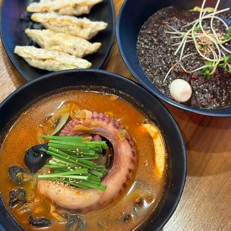  송도 중국집 호호반점 짜장면과 왕문어짬뽕 맛집