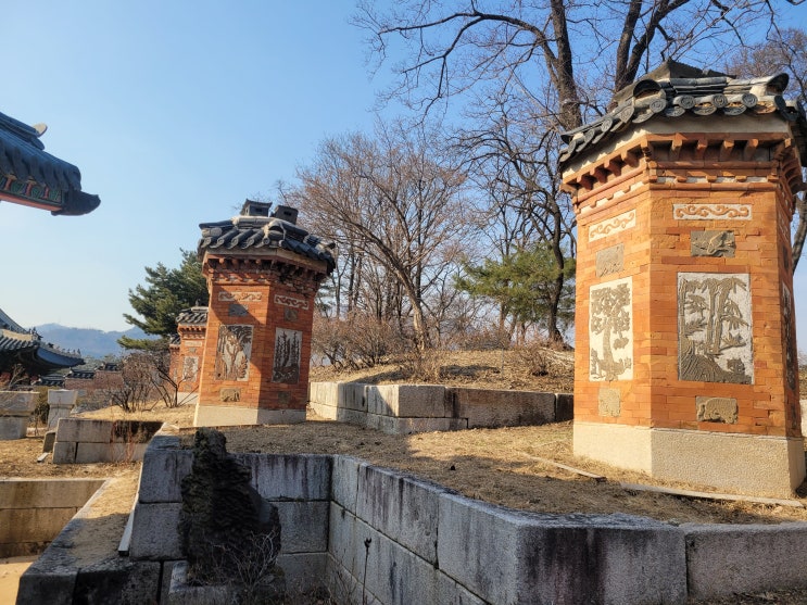 경북궁 교태전에 있는 보물, 아미산 굴뚝