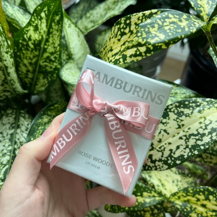  탬버린즈 tamburins 에그 립밤 로즈우디 추천 크기비교, 향 등 상세리뷰