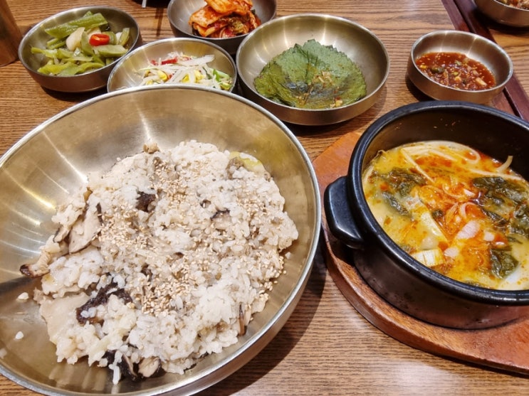  노원 롯데백화점 식당가 건강한 한식 _한티옥 노원