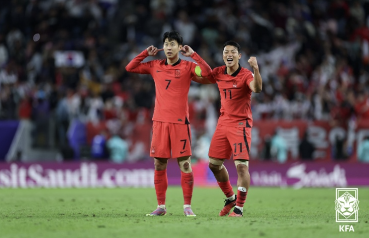 2023 AFC 카타르 <b>아시안컵</b>... 4강 진출! <b>손흥민</b> 환상적인 <b>프리킥골</b>