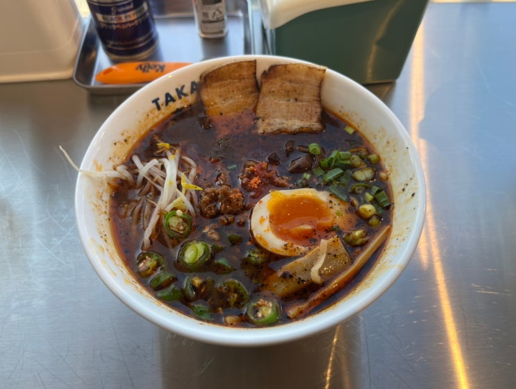  진주 일본라멘 맛집 타카이, 시그니처 메뉴 타카이 신라멘 후기!
