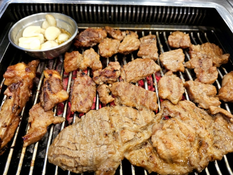  천안 한양 수자인 에코시티 근처 맛집 옥돌 돼지갈비 후기