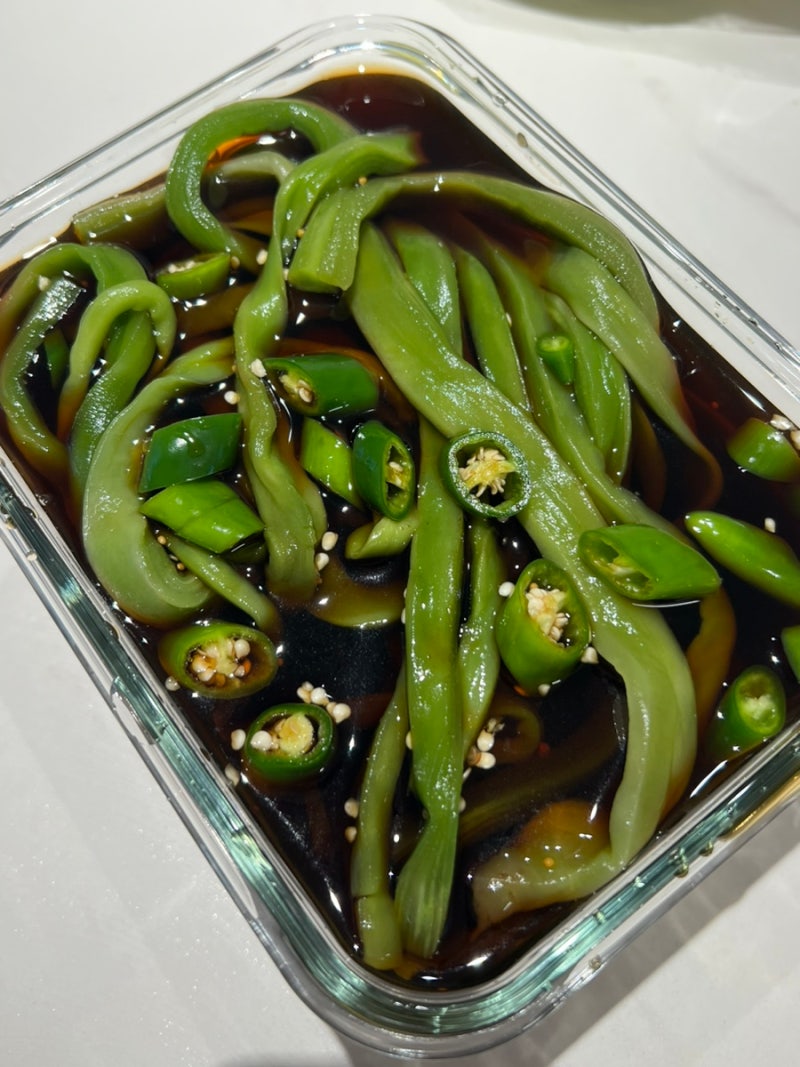 집밥 레시피 궁채장아찌 만들기 레시피(궁채장아찌김밥 맛있어요)