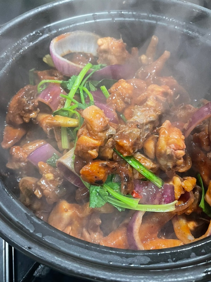  [홍콩 맛집] 일품까이포훠궈 마라닭볶음!