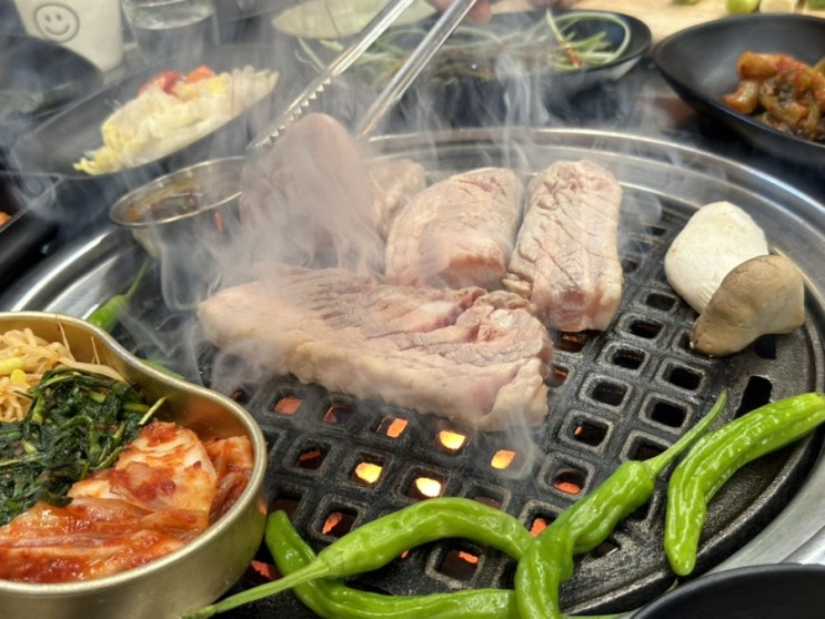 강서맛집 | 화곡동 리연탄 돼지꼬리 삼겹살