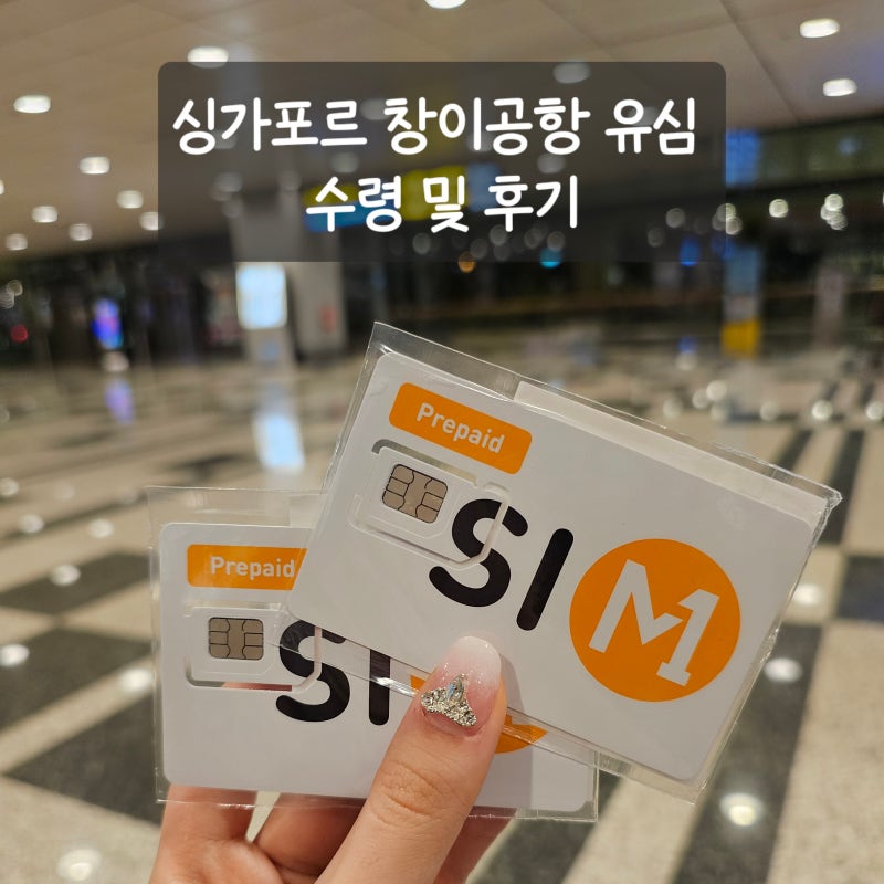 [싱가포르 유심] 창이공항 유심 수령 | 직원 없을 때, 유심핀 없을 때 해결 방법! | 터미널별 ....